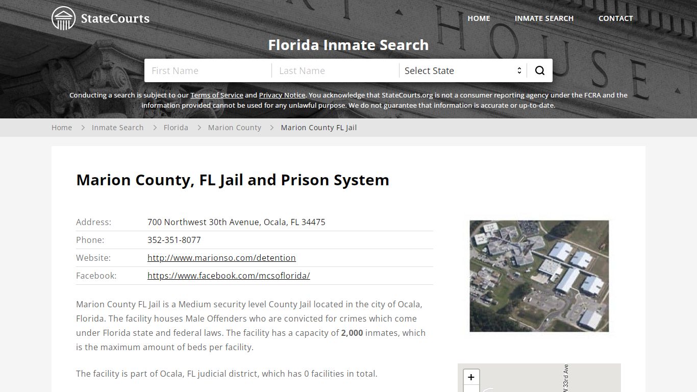 Marion County FL Jail Inmate Records Search, Florida ...